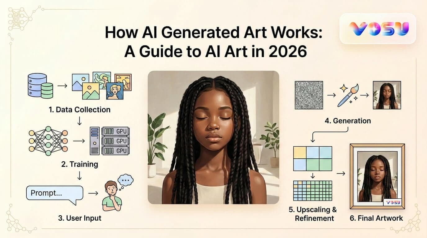 How AI Generated Art Works: A Guide to AI Art in 2026